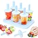 Produktbild Eisformen 6 Eisformen Popsicle Formen Set, Blau EIS am Stiel Bereiter Ice Cube Tray Wiederverwendbare Mini Ice Lolly Mold Für Die Sommerliche
