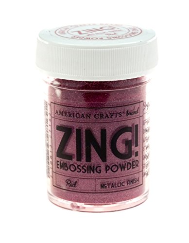 Zing! Metallic Embossing Powder 1oz-Red