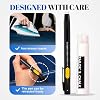 Heat Erasable Fabric Marking Pen Set, 2 Pens with 20 Refills, for Sewing, Quilting, Embroidery