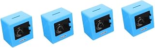 SAFIGLE 4 Pçs Caixa Forte Mini Cofrinho Seguro Para Crianças Cofrinho Menina Cofrinho Para Crianças Senha Mini Banco Seguro Pote De Dinheiro Cofre Em Miniatura Cofre Em Miniatura Pote De
