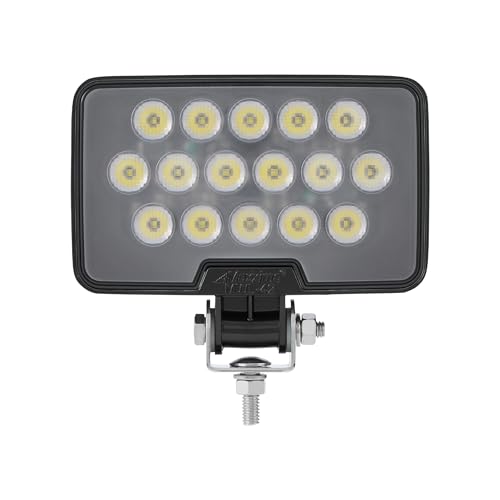Maxxima MWL-42 Rectangular 16 LED Black Work Light, 2100 Lumens, 1 Pack