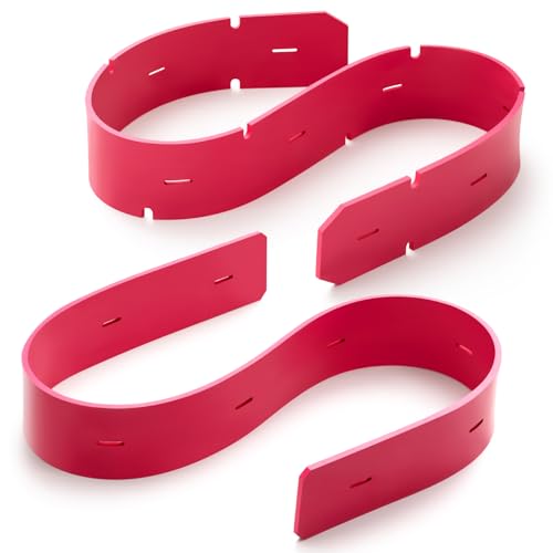 Klyyo Clyro 32.75" Rear & 31" Front Polyurethane Squeegee Blade Replacement Kit, Compatible with T300 T300e Nobles Speed Scrub, Industrial Floor Scrubber Blades