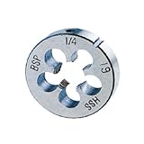Grosor: 22 mm Terraja redonda de HSS con rosca para tubos de gas cilíndrica BSP G1-1/2\" - UT 10 FT10