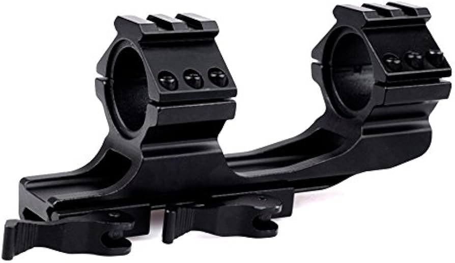Amazon | 1インチ 25.4mm / 30mmスコープマウントリング一体型20mm