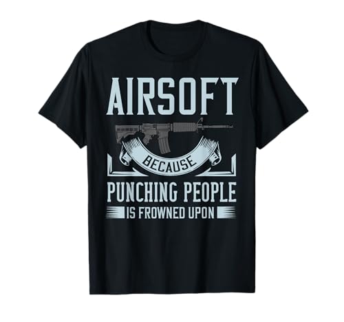 Airsoft Gift Pellet Gun Player Funny T Shirt