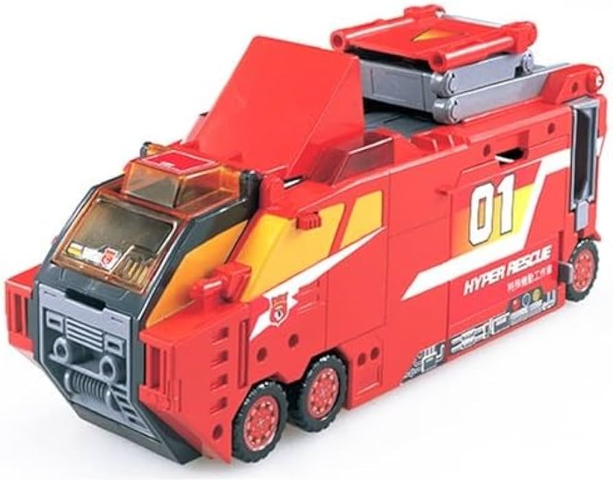 Amazon | トミカ ハイパーレスキュー1号 特殊機動工作車 | ミニカー 