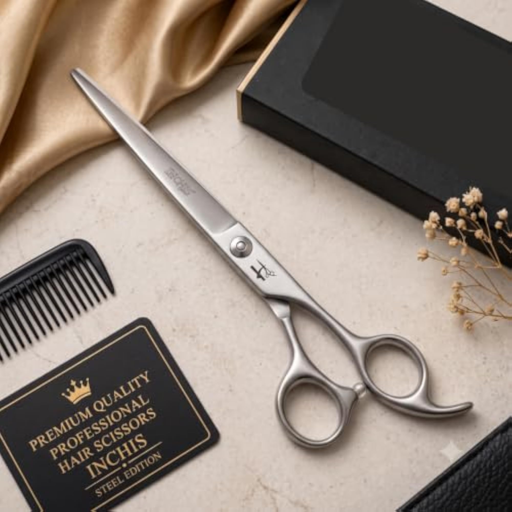 Professional Salon Hair Scissors for Precision Cutting IN-M70