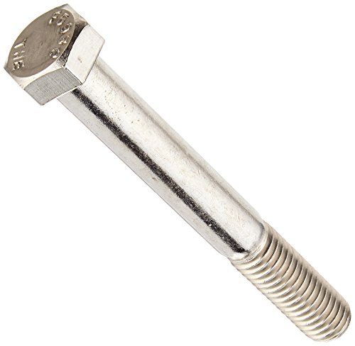 Image of Hillman Hex Cap Screw 18-8 Stainless Steel Outdoor Grade Washer Face 1 /2 inch-13 x 4 inch Silver - 10 Pack