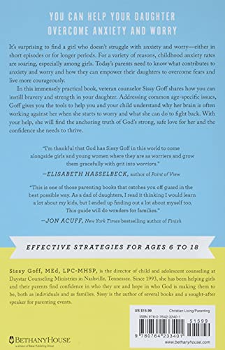 Raising Worry-Free Girls: Helping Your Daughter Feel Braver, Stronger, And Smarter In An Anxious World #TOP1