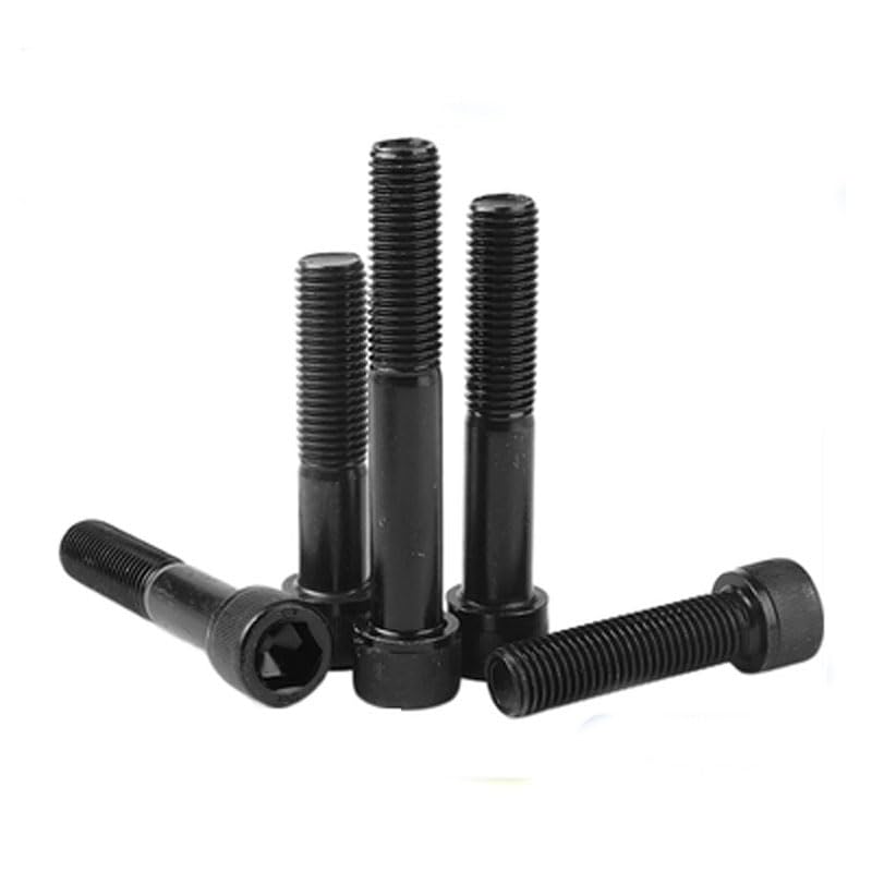 1pcs M16*180mm Black Color Allen Screw Inner Hexagon Knurled lengthing Bolt Machine Nail 12.9 Grade Carbon Steel TYPE873| | -