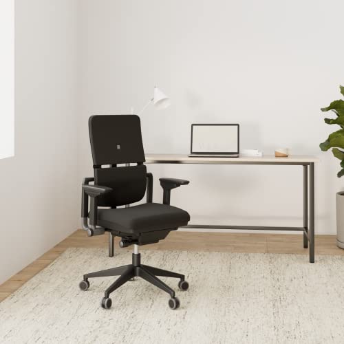 Sedia ergonomica per ufficio Steelcase Please con supporto lombare regolabile Onyx - Immagine 1