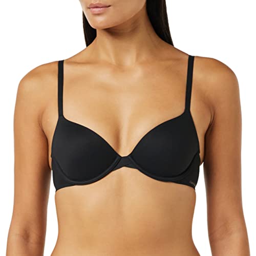 Calvin Klein Modern T Shirt Bra Reggiseno, Black 001, 4A (Taglia Produttore: 0A36) Donna