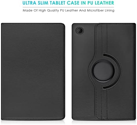 KATUMO Case for Samsung Galaxy Tab A8 10.5 inch 2021 2022 Tablet (SM-X205N/X200N/X207), Rotating Stand Leather Cover for Galaxy Tab A8 10.5 Case
