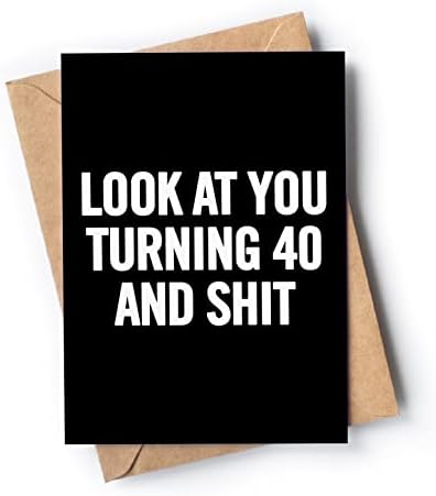 Funny 21st Birthday Card for men or women with envelope | Joke card for someone who is turning 21 years old | Original and unique present idea for son, daughter.