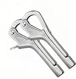 4'' Openable Pelican Hooks Shackle 316 Stainless Steel Quick Release Hand Rail Guardrails Sup Board Accessories (2Pack, Length: 4”)