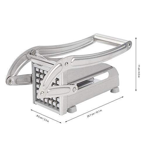MOUMOUTEN Portable Food Chip Maker - Stainless Steel Handheld Veggie Slicer For Potatoes, Carrots & More - View #2