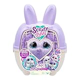 ScruffaLuvs Häschen-Scruffs, Überraschungsplüschtier, 14 cm, Häschen-Scruff mit magischer Enthüllung im Wasser, inklusive Deluxe-Transportbox, 29 cm