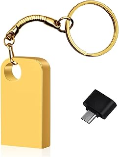 128GB Type C Flash Drive 3.0 USB Flash Drive USB Type C Memory Stick with Keychain Dual Type C USB Thumb Drive Photo Stick Jump Drive for Smartphones, Computers, Tablets, PC Data Storage (128GB)