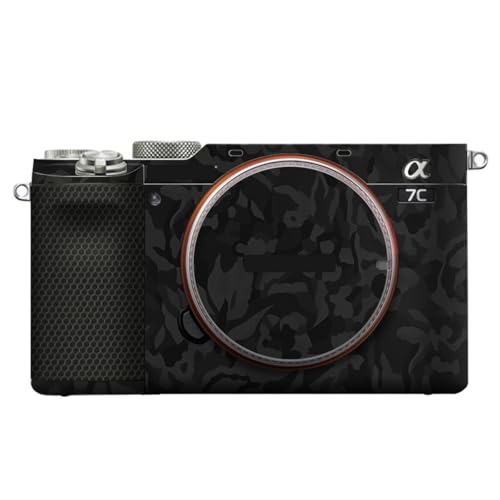 Autocollant de protection Sony A7C noir pour boîtier d'appareil photo numérique