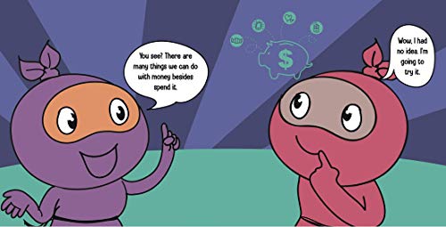 Money Ninja: A Children's Book About Saving, Investing, And Donating (Ninja Life Hacks) #TOP6