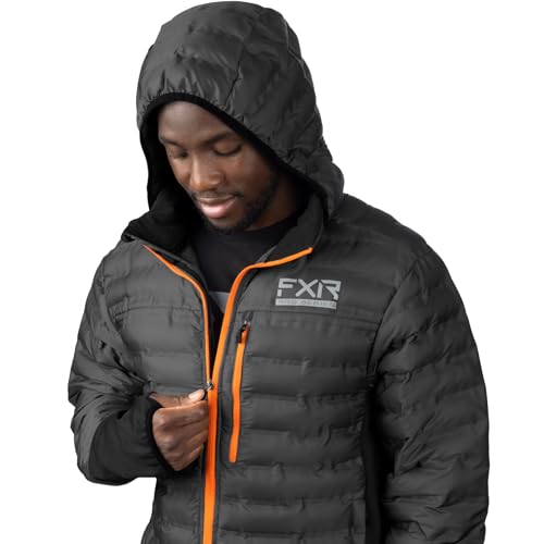 FXR Men's Podium Hybrid Quilted Hoodie 20254