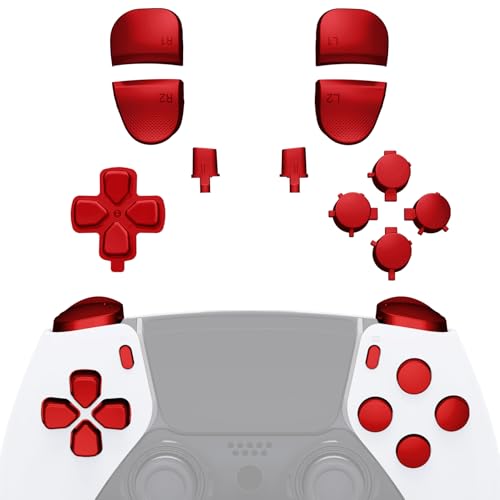 eXtremeRate ps5 edge�R���g���[���[�ɑΉ��p���b�L�f�U�C�������t���{�^���Z�b�g�����L�[�A�V�F�A�I�v�V�����A�z�[���A�t�F�C�X�{�^����R1�AL1�AR2�AL2�g���K�[�A�R���g���[���[�͂���܂���y�N���[�����b�h�z