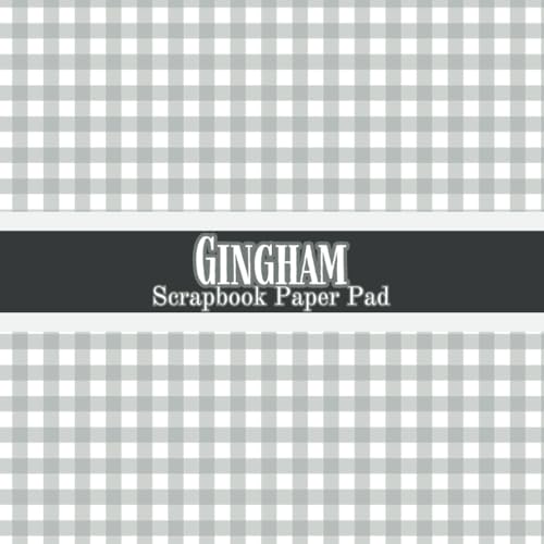 Gingham Scrapbook Paper Pad