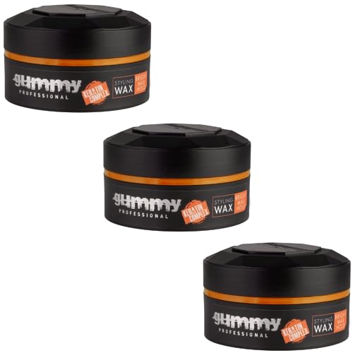PRODCAA YeegfeyA Gummy Styling Wax Bright Finish Glanz, 5 Ounce (3PCS)