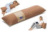 🌿 [CONCEPTION ERGONOMIQUE AVEC DES MATÉRIAUX DE QUALITÉ SUPÉRIEURE] - Le coussin câlin pour adulte est fabriqué à la main dans l'UE à partir de tissus de haute qualité qui sont doux pour la peau et garantissent un environnement de sommeil sain. Selon votre choix, vous recevrez un oreiller, un oreiller avec une taie d'oreiller ou simplement une taie d'oreiller.