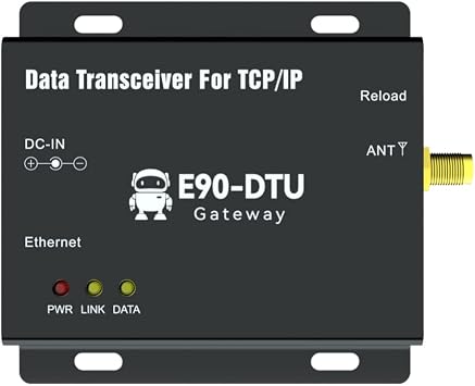 433MHz SX1278 LoRa Modem 30dbm E90-DTU433L30E Modbus Ethernet Port Long Range TCP UDP HTTP MQTT
