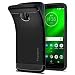 Produktbild Spigen M18CS23352 Rugged Armor Moto G6 Plus Hülle Karbon Look Soft Flex TPU Silikon - Schwarz