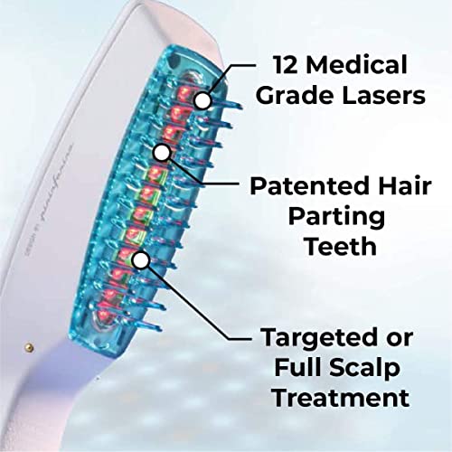Hairmax Lasercomb Ultima 12 - Escova a laser para queda de cabelo