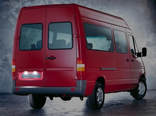 Luces matricula LED blanco para Benz Sprinter 1995-2006 de 2 unidades 5