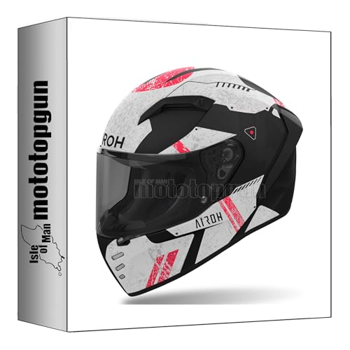 Casque moto intégral Airoh Connor Omega Matt taille M noir