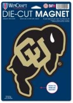 Fanatics University Colorado Buffaloes 6" x 9" Inch Die-Cut Logo Magnet Sheet