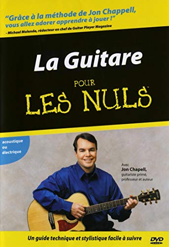 Guitarra con explicaciones visuales claras en el DVD interactivo editado en Francia 2