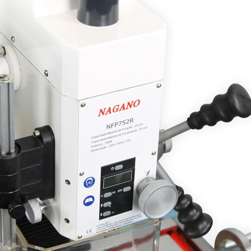 Furadeira Fresadora com Bancada - 220v - 60hz - Monofásico - 750w - Nfp752r