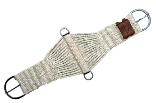 5 Star Equine 100% Mohair Western Roper Cinch - Standard D Ring (28")