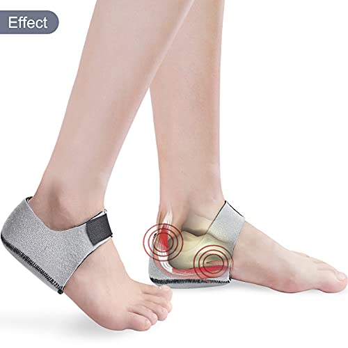 41o7nTKNNrL Pefetis Heel Protectors, 2PCS Heel Cushions for Plantar Fasciitis, Heel Cup for Heel Pain Achilles Tendonitis - Image 3