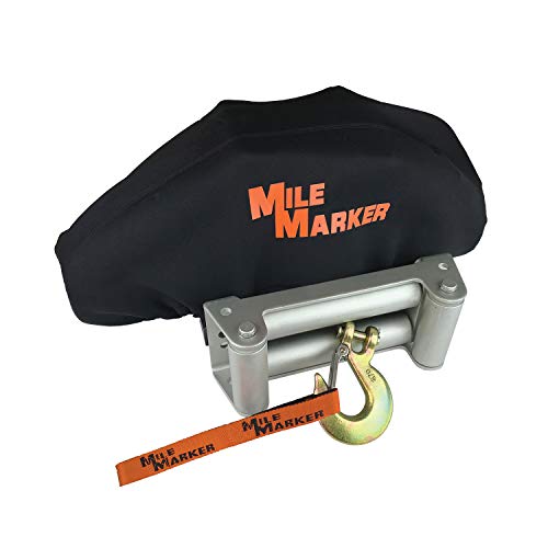 Mile Marker Neoprene Winch Cover (Fits Full Size Winches) (8506) , Black #TOP2