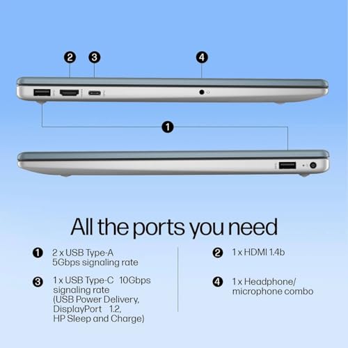 HP 15 AI-Powered Copilot Laptop 15.6" Touchscreen miniatura 4