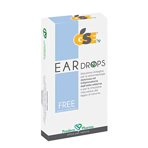 GSE EAR DROPS FREE Soluzione Otologica Gocce Orecchie Ribes Nero Solution 10pz