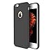 TORRAS [Love Series] iPhone 6S Plus Case/iPhone 6 Plus Case, Liquid Silicone Rubber Gel Soft Microfiber Cushion Shockproof Case Compatible with iPhone 6 Plus/iPhone 6S Plus, Black