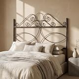 Cabecero de Cama | Cabecero de forja | AR613A | 97x4x136 cm | Dorado