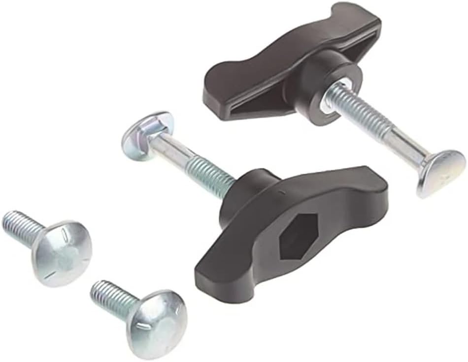 Lawn Mower T Handle Bolt Set Includes Two Short Bolts Two Long Bolts and Two Handles Fits Models 38581 to 38584 106-4161 92-2260