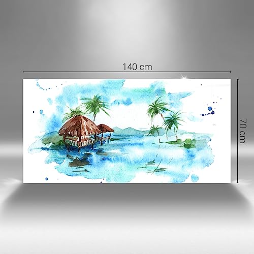 Verre coloré Durable 140x70cm Wallfluent contre les murs vides - 4