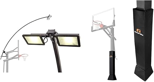 La luz LED de aro de baloncesto Goalrilla ilumina el tablero, el borde y la cancha y se adapta a todos los aros de Goalrilla y otros aros en el suelo disponible en Yaxa Venezuela