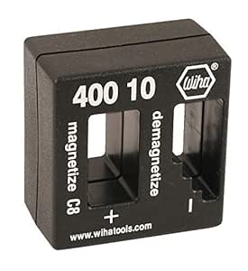 Wiha 40010 Magnetizer &amp; Demagnetizer Shatter Proof Box