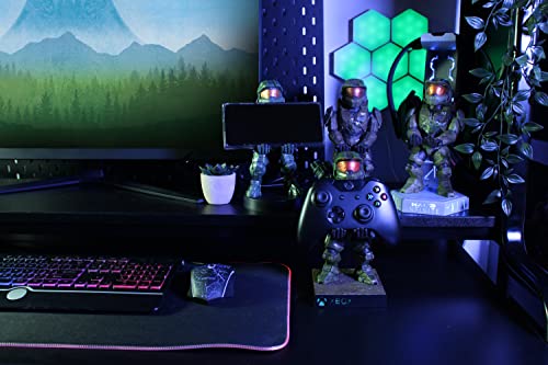 Cable Guys - Halo Figures Master Chief Infinite Gaming Accessories Holder & Phone Holder For Most Controller (Xbox, Play Station, Nintendo Switch) #TOP5