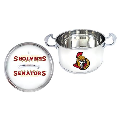 NHL Ottawa Senators 5 Qt Stainless Steel Chili Pot
